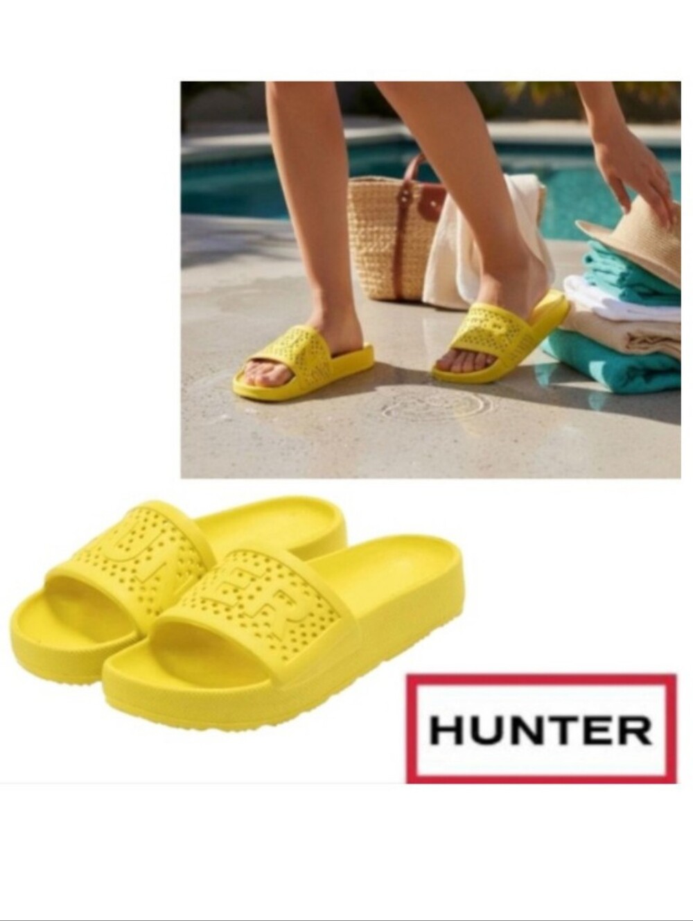 HUNTER Moulded Slides Lightweight - Picture 2 of 11